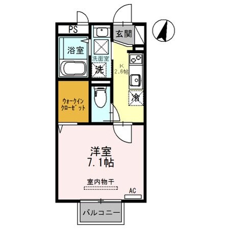 飾磨駅 徒歩15分 1階の物件間取画像